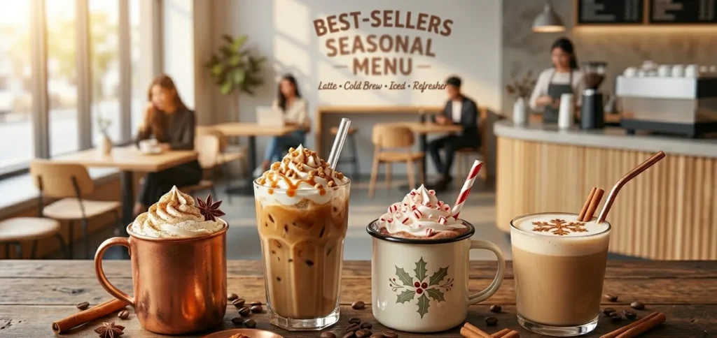 Best selling Dunkin drinks including iced coffee cold brew and refreshers