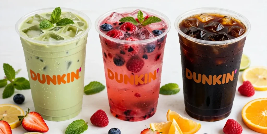 Low calorie coffee tea and cold brew drinks