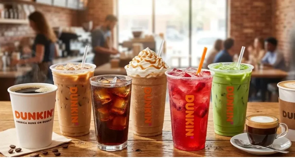 dunkin drinks menu