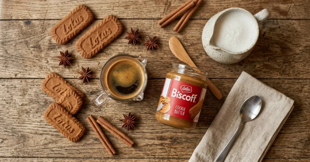 dunkin cookie butter latte ingredients espresso cookie butter syrup