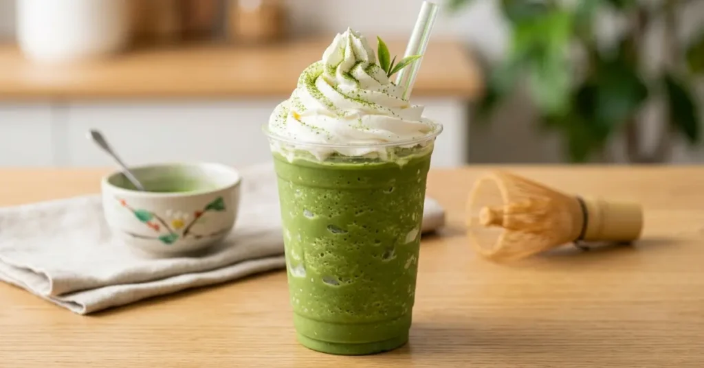 Frozen Matcha Latte