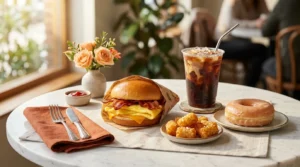 Dunkin combo deals 2026 with coffee breakfast sandwich hash browns and donut